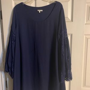 XL Charlotte russe dress navy blue